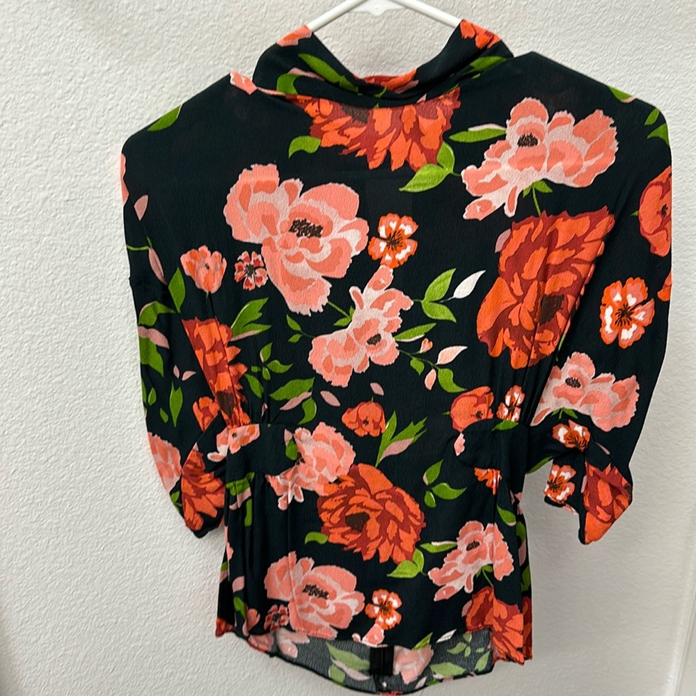 Blue Flower Top